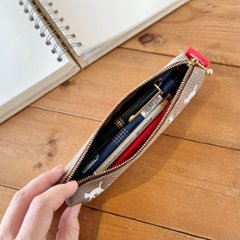 ねこ家族のペンケース（ライトブラウン）画像