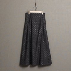 『Stella dot』 A-line skirt GRAYの画像