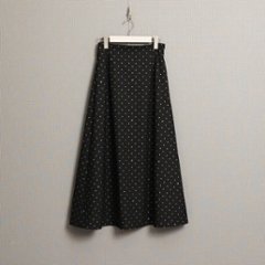 『Stella dot』 A-line skirt BLACKの画像