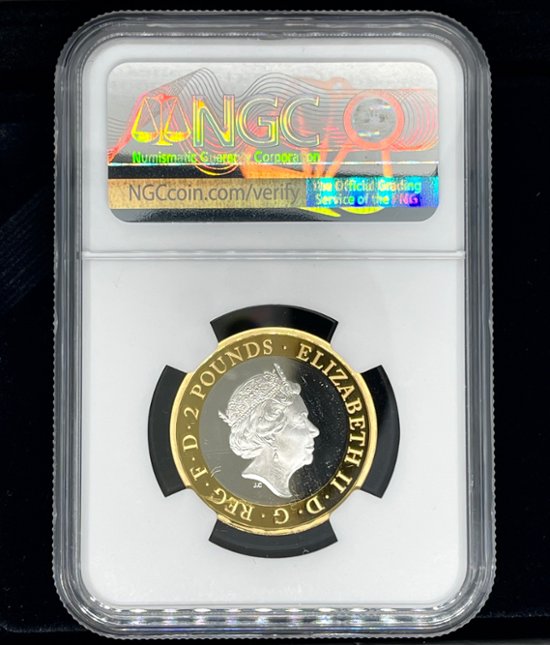 2020年 メイフラワー号出航400周年 銀貨 NGC エリザベス ロイヤルミント画像