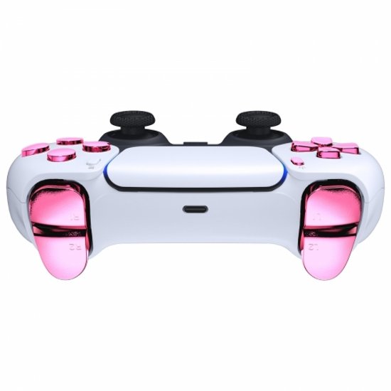 PS5ボタンセット Glossy Chrome Pink画像