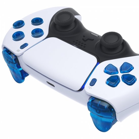 PS5ボタンセット Clear Blue画像