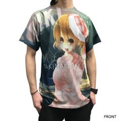 フルグラフィックTシャツ【コットンタイプ_高彩度フルカラー】 両面印刷画像