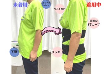 4DS腹ペタベルト　SS/S/M/L/LL　 【正規代理店】　気になる下っ腹とバイバイ！　堀和夫D.C. 考案画像