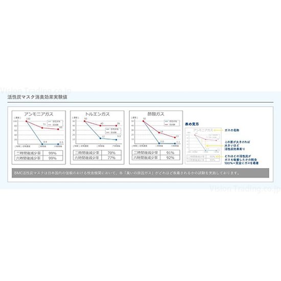 【在庫限り】 BMC活性炭入フィットマスク　レギュラー　30枚入画像