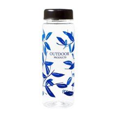 【在庫限り】OUTDOOR(アウトドア)クリアボトル　500mL　ブルーリーフ型の画像