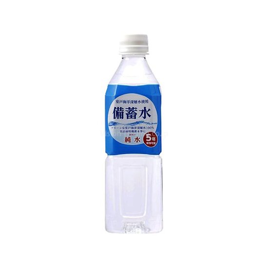 [食品]【5年保存】赤穂の備蓄水　500mL画像