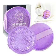 アージェントエイド　Hot & Cold　ジェルビーズパッド　パープル　２個入画像