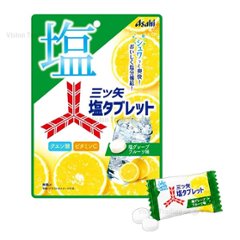 [食品]三ツ矢塩タブレット　グレープフルーツ味 54g／個包装約20粒入（期限管理品）の画像