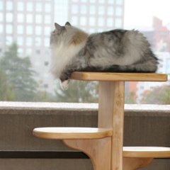 キャットツリーひぐらし　支柱1本タイプ【特注】画像