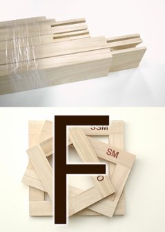 【メーカー直送品】クレサン 桐木枠 Fサイズの画像