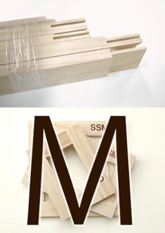 【メーカー直送品】クレサン 桐木枠 Mサイズの画像