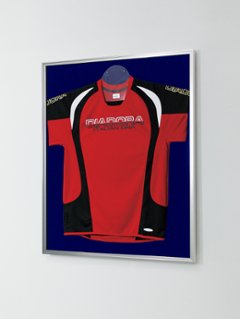 【メーカー直送品】オリジン L111 シルバー ユニフォーム・Tシャツ用額の画像