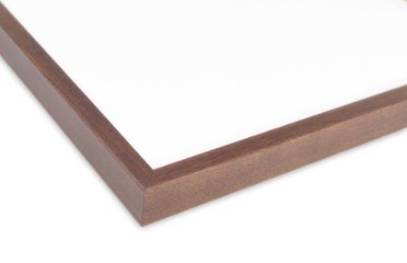 Tシャツ額縁 UVカットアクリル 画面(約289×412mm) 木製 濃茶 壁用ボタンフック付 5767 a3画像