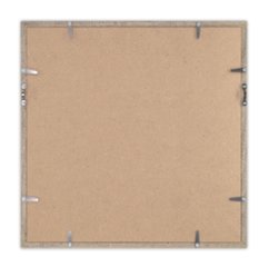 Tシャツ額縁 UVカットアクリル 正方形画面(約291×291mm) 木製 薄黒 壁用ボタンフック付 5767 30画像