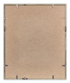 Tシャツ額縁 UVカットアクリル 画面(約339×415mm) 木製 薄黒 壁用ボタンフック付 5767 4画像