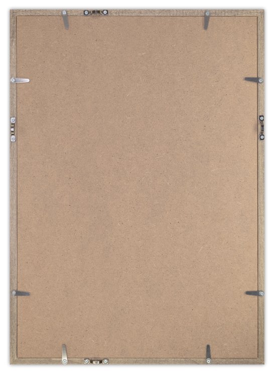 Tシャツ額縁 UVカットアクリル 画面(約289×412mm) 木製 薄黒 壁用ボタンフック付 5767 a3画像