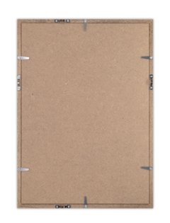 Tシャツ額縁 UVカットアクリル 画面(約249×356mm) 木製 濃茶 壁用ボタンフック付 5767 b4画像