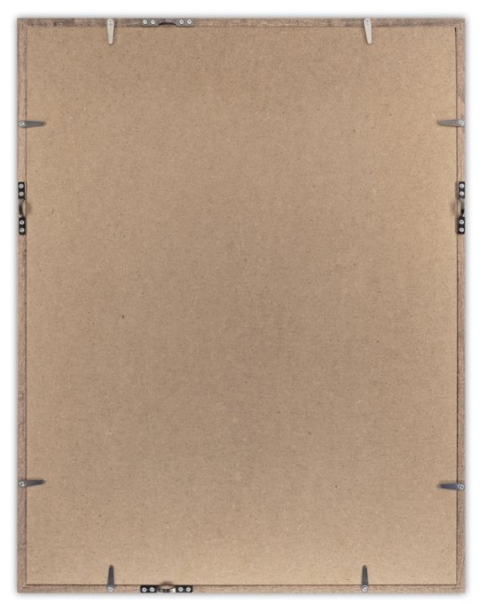 Tシャツ額縁 UVカットアクリル 画面(約385×500mm) 木製 濃茶 壁用ボタンフック付 5767 dai画像