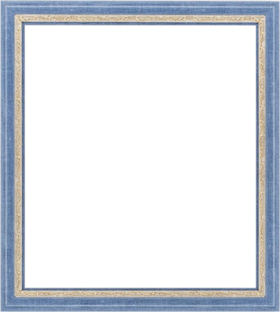 色紙額縁 UVカットアクリル仕様 樹脂製 APS-02 色紙(242×274mm) ブルー 受注生産品画像