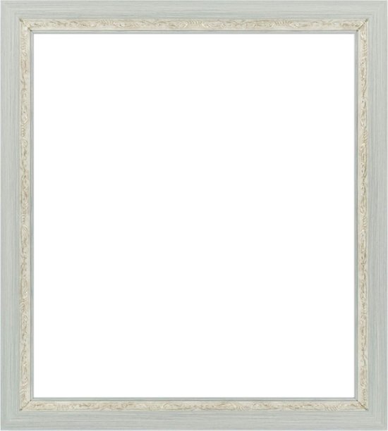 色紙額縁 UVカットアクリル仕様 樹脂製 APS-02 色紙(242×274mm) グレー 受注生産品画像