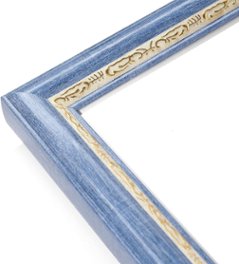 色紙額縁 UVカットアクリル仕様 樹脂製 APS-02 色紙(242×274mm) ブルー 受注生産品画像