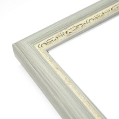 色紙額縁 UVカットアクリル仕様 樹脂製 APS-02 色紙(242×274mm) グレー 受注生産品画像