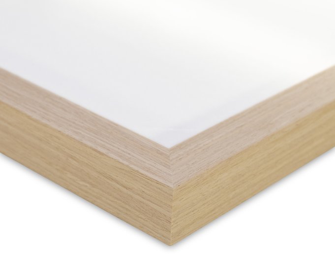 A4用紙額縁 UVカットアクリル仕様 木製 G100-WDL A4(210×297mm) ナチュラルウッド 受注生産品画像
