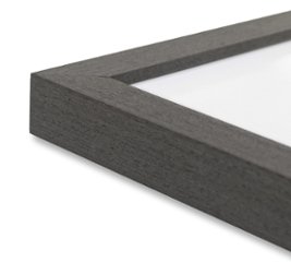A4用紙額縁 UVカットアクリル仕様 木製 G100-WDL A4(210×297mm) ダークウッド 受注生産品画像
