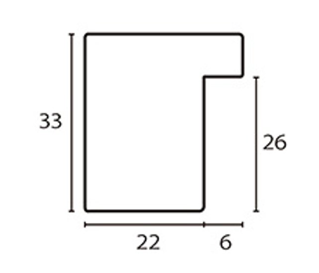 A4用紙額縁 UVカットアクリル仕様 木製 G100-WDL A4(210×297mm) オールドウッド 受注生産品画像