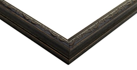 A5用紙額縁 UVカットアクリル仕様 木製 G10174L A5(148×210mm) 黒 受注生産品画像