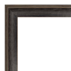 A5用紙額縁 UVカットアクリル仕様 木製 G10177L A5(148×210mm) 黒 受注生産品の画像