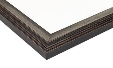 A5用紙額縁 UVカットアクリル仕様 木製 G10177L A5(148×210mm) 黒 受注生産品画像