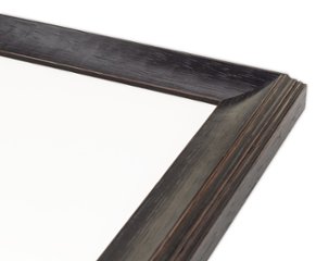 A5用紙額縁 UVカットアクリル仕様 木製 G10177L A5(148×210mm) 黒 受注生産品画像