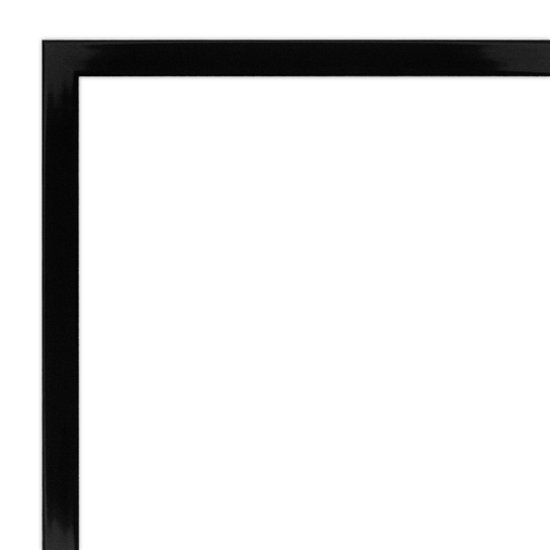 クリアファイルA4額縁 UVカットアクリル仕様 木製 G1301L クリアファイルA4(220×310mm) 黒艶 受注生産品画像
