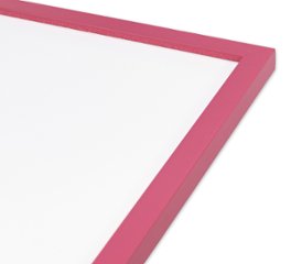 クリアファイルA5額縁 UVカットアクリル仕様 木製 G1301L クリアファイルA5(158×220mm) ピンク 受注生産品画像