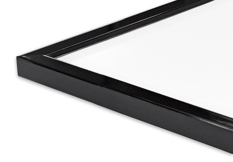 クリアファイルA4額縁 UVカットアクリル仕様 木製 G1301L クリアファイルA4(220×310mm) 黒艶 受注生産品画像