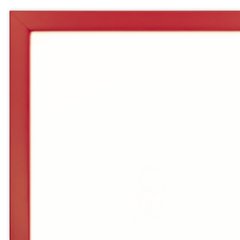クリアファイルA4額縁 UVカットアクリル仕様 木製 G1306L クリアファイルA4(220×310mm) 赤(35) 受注生産品の画像