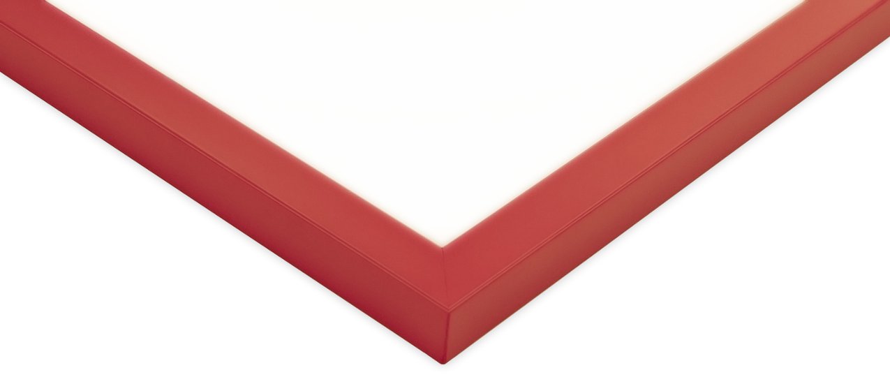 クリアファイルA5額縁 UVカットアクリル仕様 木製 G1306L クリアファイルA5(158×220mm) 赤(35) 受注生産品画像