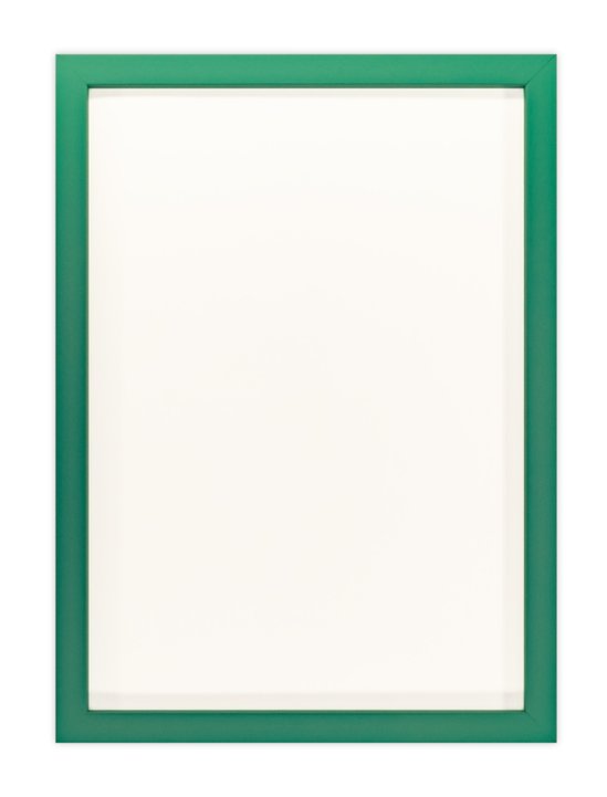 A4用紙額縁 UVカットアクリル仕様 木製 G1306L A4(210×297mm) 緑(37) 受注生産品画像