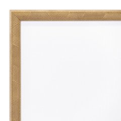 B4用紙額縁 UVカットアクリル仕様 木製 G2150L B4(257×364mm) オールドゴールド 受注生産品の画像