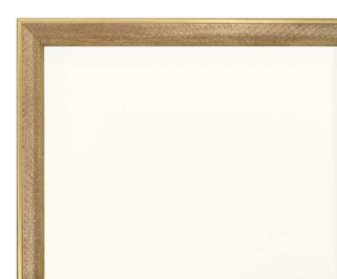 書道半紙額縁 UVカットアクリル仕様 木製 G2679L 書道半紙(243×334mm) ダークゴールド 受注生産品画像