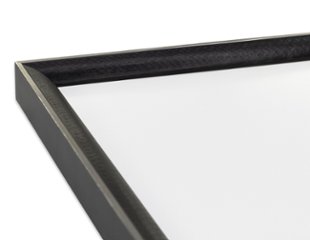 書道半紙額縁 UVカットアクリル仕様 木製 G2679L 書道半紙(243×334mm) ブラック 受注生産品画像