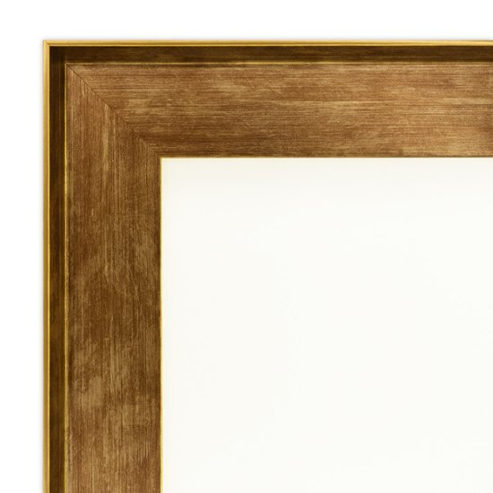 長方形額縁 UVカットアクリル仕様 木製 G486L 90×60(600×900mm) さび金 受注生産品画像
