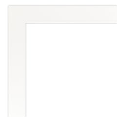 B4用紙額縁 UVカットアクリル仕様 MDF製 G5906D B4(257×364mm) 白艶 受注生産品の画像