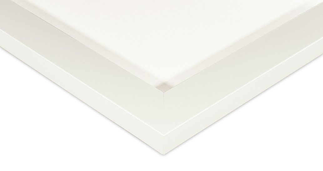 B4用紙額縁 UVカットアクリル仕様 MDF製 G5906D B4(257×364mm) 白艶 受注生産品画像