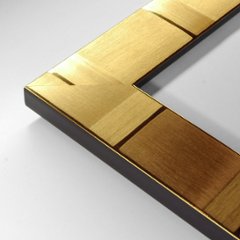 ポスター用フレーム UVカットアクリル仕様 樹脂製 G8108 A1(594×841mm) ゴールド 受注生産品画像