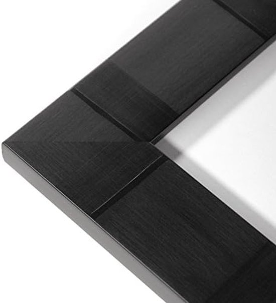 色紙額縁 UVカットアクリル仕様 樹脂製 G8108 色紙(242×274mm) ブラック 受注生産品画像