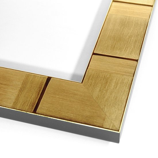 ポスター用フレーム UVカットアクリル仕様 樹脂製 G8108 A1(594×841mm) ゴールド 受注生産品画像