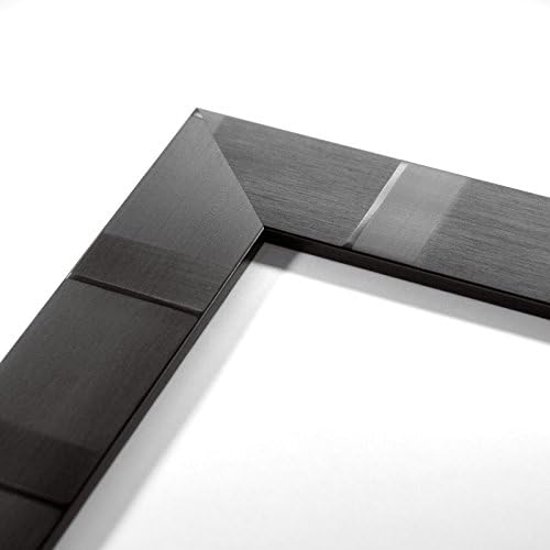 色紙額縁 UVカットアクリル仕様 樹脂製 G8108 色紙(242×274mm) ブラック 受注生産品画像